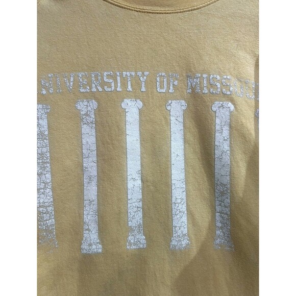 Vtg MV Sports University of Missouri MU Crewneck Sweatshirt Med Distressed READ - Picture 5 of 12